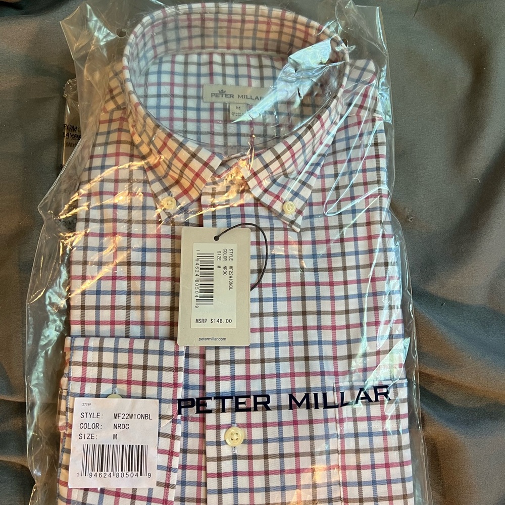 Peter Millar Men’s Button Down Medium
